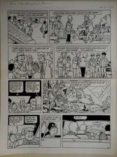 Suske en Wiske - Originele Pagina (p.8) - De mompelende mummie - (1998) | Catawiki