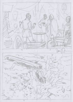 Van Dongen | Blake et Mortimer T. 31 La menace Atlante | Galerie Champaka