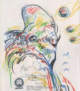 Druillet, Philippe - Dessin original en couleur - Vuzz T.2 - LÃ -bas  - Réédition - (2019/1982) | Catawiki