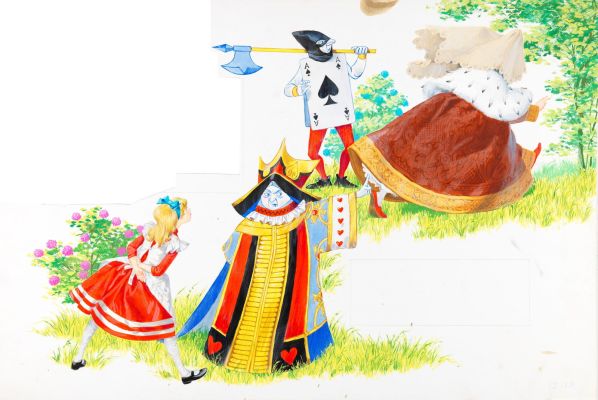 Lot 28 - Libico Maraja - Alice in Wonderland, 1968 | Urania Casa d’Aste