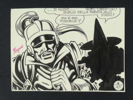 Magnus - "I Briganti" original page - EO | Catawiki