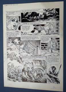 Aidans, Édouard  - Planche originale (p.37) - Tounga T.13 - La piste perdue - (1983) | Catawiki