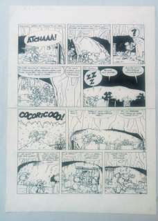 Walli (Vanderelst, André) - Originele pagina - Chlorophyl - Het testament van Anthraciet - (1988) | Catawiki