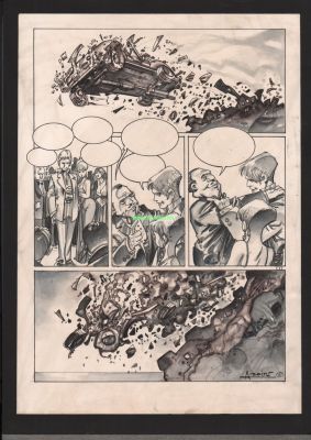 Alfonso Azpiri | El Fantasma de Palacio pg 1 | Artcoholics