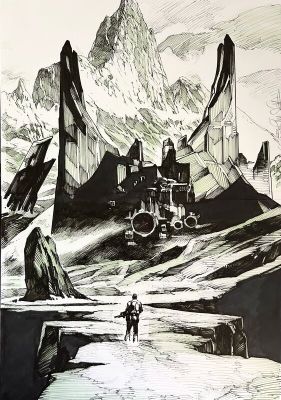 Christophe Bec | Bec, Inexistences, planche n°33, 2023. | 2DGalleries