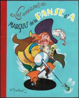 Trubert. Couverture originale Marquis de panse d’A | BDEnchères