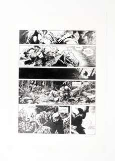 Parnotte Joel Le... | PARNOTTE Joel Le maître d’armes Planche 41 de l’album... | Vermot et Associés