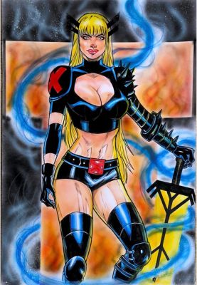 Jc Comics &Arte | Magik Pin Up 11x17 | Raremarq (Buy It Now)