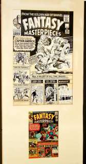 4024: JACK KIRBY. ORIGINAL & STAT COVER ART. | Weiss Auctions