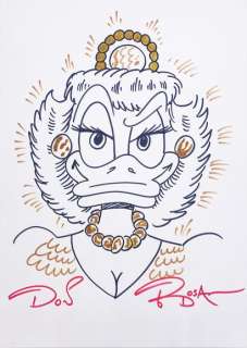 DON ROSA - «Disney» Illustration originale au feutre noir… | Collauctions