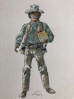 Comanche - Originele illustratie - ’Red Dust viert 70 jaar Tintin’ - (2016) | Catawiki