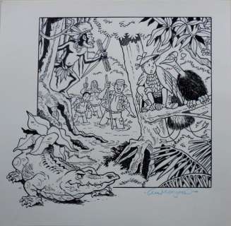 Suske en Wiske - Originele cover  - De mompelende mummie / De vogels der goden - (2019) | Catawiki