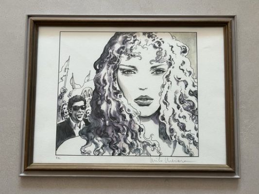 Litografia Milo Manara p.a. Prova d’autore autografata originale con cornice | eBay Europe (Buy It Now)