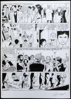 Renaud - Planche originale (p.43) - Jessica Blandy T.24 - Les Gardiens | Catawiki