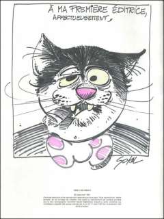 Sokal. Dessin dédicacé Canardo | BDEnchères