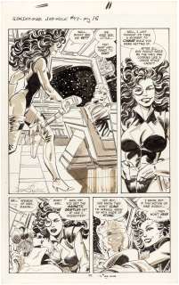 SENSATIONAL SHE HULK #42 COMIC BOOK PAGE ORIGINAL ART BY JOHN BYRNE. | Hake’s