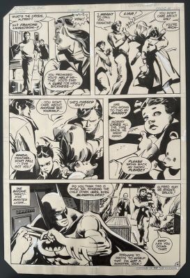 Gene Colan, Klaus Janson (Encrage) | BATMAN #348 original page 4 DC Comics 1982 | 2DGalleries