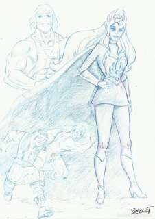 ORIGINAL TRIBUTE TO SHE-RA HE-MAN MASTERS DEL UNIVERSO