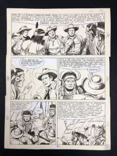 Tex #161 - Letteri - tavola orig. "Il fiore della morte" - EO - (1974) | Catawiki