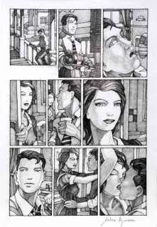 Hyman | Nuit de fureur, planche n°66 au fusain, publié a… | Banque Dessinée