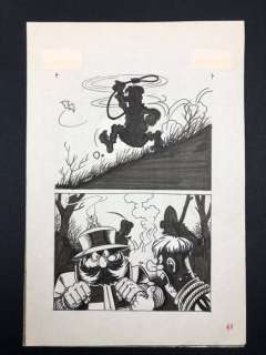 Compagnia della Forca n. 4 - Magnus & Romanini - tavola originale - Page volante - (1977) | Catawiki