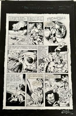 César Spadari | The Sword of Atang Singh “Origin Page” | 2DGalleries