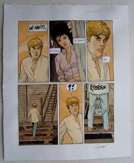 Renaud, Denauw - Originele pagina in kleur (p.44) - Slangengebroed | Catawiki