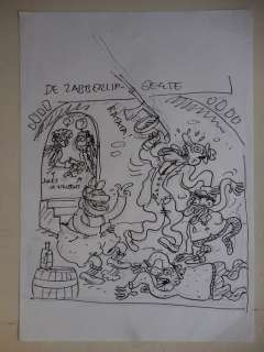 Linthout, Willy  - Origineel coverontwerp - Urbanus 97 -  De zabberlipgekte - (2002) | Catawiki