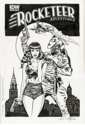 Gil Formosa | BETTY ROCKETEER Gee Bee R1 | 2DGalleries