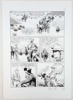 Tex n. 673 - Civitelli - tavola originale "Il Segno di Yama" - Page volante - (2016) | Catawiki