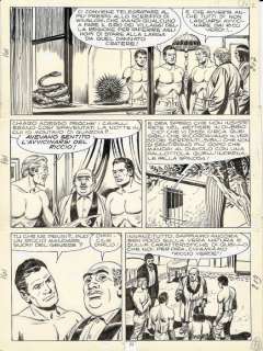 Tex #161 - G. Letteri - original page "Il Fiore della Morte"  - Page volante - (1974) | Catawiki
