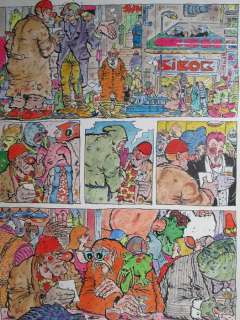 Schreurs, Eric - Originele pagina in kleur - Adrian Backfish (p.7) - Hebbedingetje (1984) | Catawiki