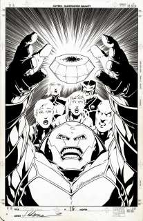 Jim Calafiore, Mark McKenna - new excalibur #15 cover (2006)