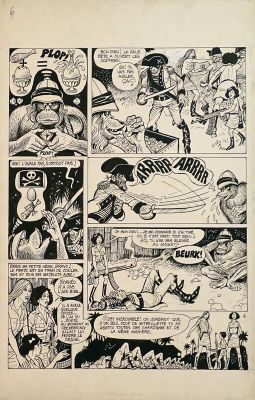Georges Pichard | Bornéo Jo Tome 1 pl.6 | 2DGalleries