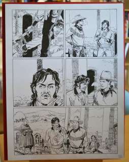 Tex #5 - B. Brindisi - tavola originale - Page volante - (2019) | Catawiki