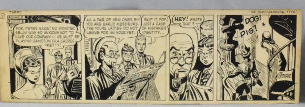 Lot 288 - GEORGE WUNDER ORIGINAL COMIC ART | misc / divers
