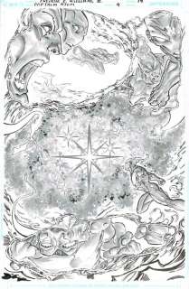 Freddie E. Williams II | Captain Atom (Issue 9 pg. 19) 11 x 17 | Freddie E. Williams II