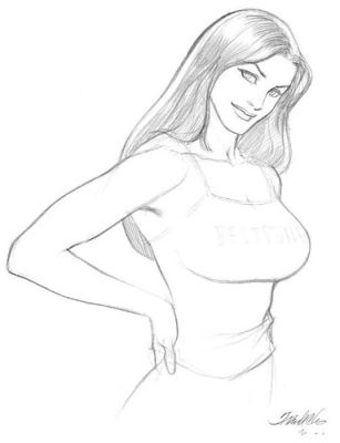 FRANK CHO "BRANDY" PENCIL ILLUSTRATION | eBay US