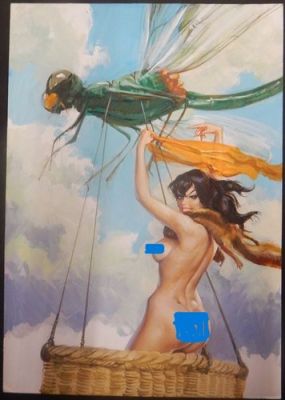 AVERARDO CIRIELLO - Copertina cover originale LUCIFERA n.70 non censurata | eBay Europe