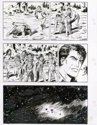 ZAGOR-2 TAVOLE ORIGINALI di Gallieno FERRI, n600 IL GIORNO DELL’INVASIONE, pag95 | eBay Europe (Buy It Now)