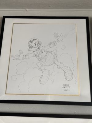 donald duck iron man shikishi donald soffritti | eBay Europe (Buy It Now)