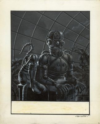 Jean-Michel Nicollet | Exceptionnelle illustration pour Métal Hurlant N°19 - 1977 | 2DGalleries