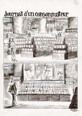 Blutch | Total Jazz - Planche originale | 2DGalleries
