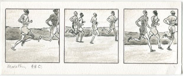 Nicolas Debon | Marathon (2021) | 2DGalleries