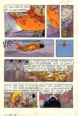 Johan de Moor | La Vache Même Les Oiseaux Puent pl.36 | 2DGalleries