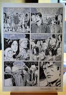 Dylan Dog albo gigante n. 18 - B. Brindisi - tavola originale - Page volante - (2009) | Catawiki