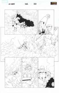 Salvador Larocca Victor Olazaba - x-men issue 163 page 20