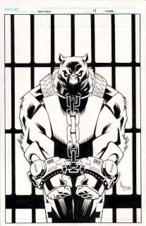 Jason Howard - astounding wolfman issue 14 page cover