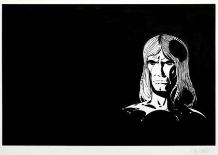 Comès | ErgÃ¼n l’errant, illustration Ã  l’encre de Chine … | Banque Dessinée