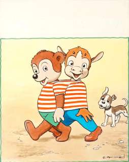 Arnal José Cabréro Roudoudou Illustration... | ARNAL José Cabréro Roudoudou Illustration Des amis... | Vermot et Associés